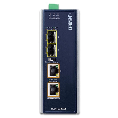 Převodník médií Planet IGUP-2205AT 2x SFP 2x RJ-45