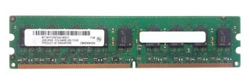Paměť RAM 1x 2GB ESUS IT ECC UNBUFFERED DDR2 800MHz PC2-6400 UDIMM | ESUD2800ED8/2G
