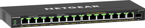 Přepínač Netgear GS316EPP-100PES 15x 1Gb 1x SFP 231 W PoE+