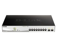 Přepínač D-Link DGS-1210-10MP/E 8x 1Gb 2x SFP 130 W PoE+