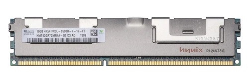 Paměť RAM 1x 16GB Hynix ECC REGISTERED DDR3 1066MHz PC3-8500 RDIMM | HMT42GR7CMR4A-G7