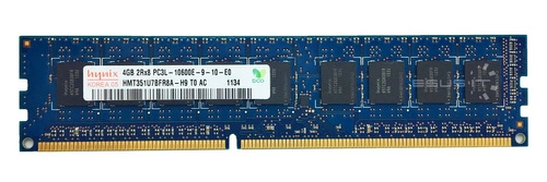 Paměť RAM 1x 4GB Hynix ECC UNBUFFERED DDR3 1333MHz PC3-10600 UDIMM | HMT351U7BFR8A-H9