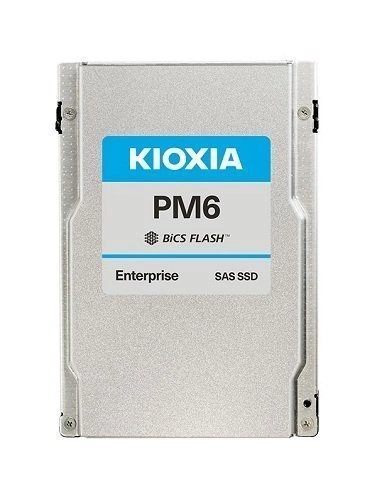 SSD disk Kioxia PM6-V 6,4TB 2.5'' SAS 24Gb/s TLC | KPM61VUG6T40