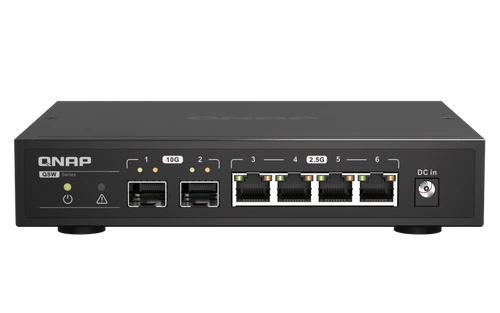 Přepínač QNAP QSW-2104-2S 4x 2.5Gb 2x SFP+