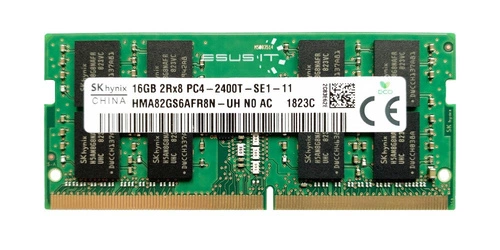 Paměť RAM 1x 16GB Hynix SO-DIMM DDR4 2400MHz PC4-19200 | HMA82GS6AFR8N-UH