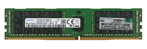 Paměť RAM 1x 16GB Samsung ECC REGISTERED DDR4 2Rx4 2400MHz PC4-19200 RDIMM | M393A2G40EB1-CRC