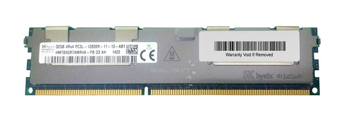 Paměť RAM 1x 32GB Hynix ECC REGISTERED DDR3 1600MHz PC3-12800 RDIMM | HMT84GR7AMR4A-PB