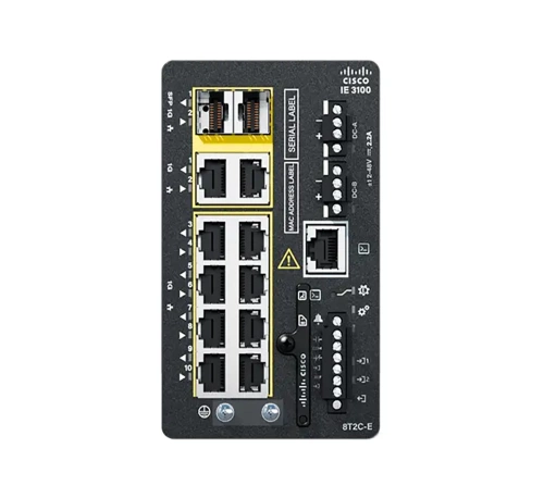 Switch Cisco Í IE-3100-8T2C-E 8x 1Gb 2x RJ-45/SFP