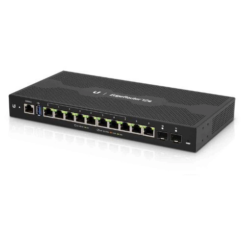 Směrovač Ubiquiti ER-12P 10x RJ-45 10/100/1000 Mb/s 2x SFP Port