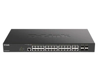 Přepínač D-Link DGS-2000-28P 24x 1Gb 4x RJ-45/SFP 193 W PoE+