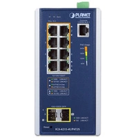 Síťový přepínač Planet IGS-4215-4UP4T2S 8x 1Gb 2x SFP 240 W PoE++