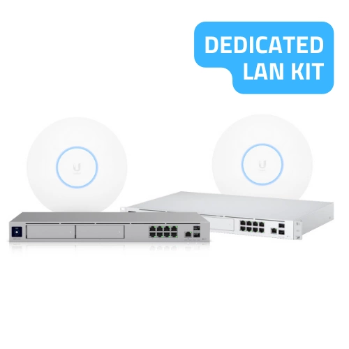 Speciální sada Ubiquiti pro vytvoření sítě LAN s 30-50 uživateli