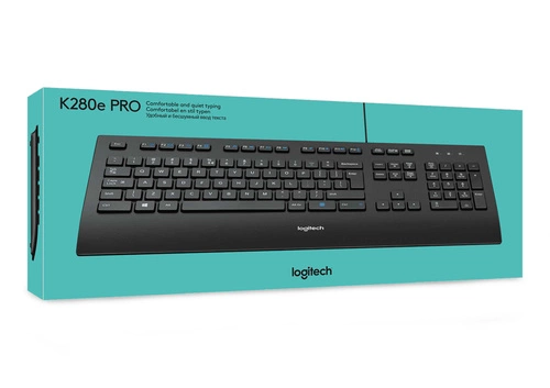 Klávesnice Drátové připojení Logitech K280E Pro f/ Business QWERTY