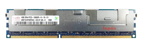 Paměť RAM 1x 4GB Hynix ECC REGISTERED DDR3 1866MHz PC3-14900 RDIMM | HMT451R7AFR8C-RD