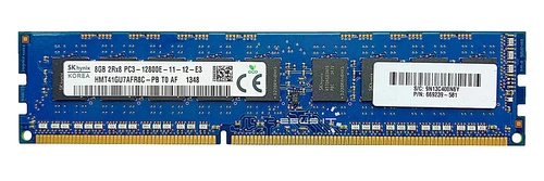 Paměť RAM 1x 8GB Hynix ECC UNBUFFERED DDR3 1600MHz PC3-12800 UDIMM | HMT41GU7AFR8C-PB