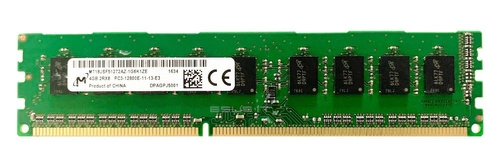 Paměť RAM 1x 4GB Micron ECC UNBUFFERED DDR3 1600MHz PC3-12800 UDIMM | MT18KSF51272AZ-1G6