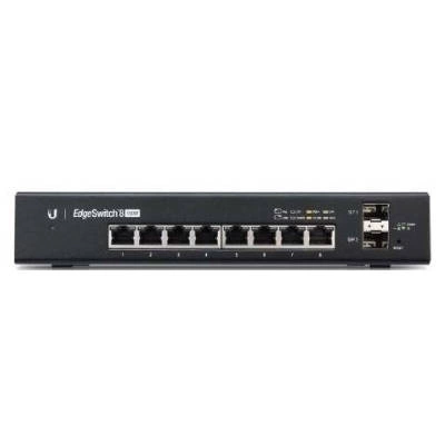 Přepínač Ubiquiti ES-8-150W 8x 1Gb 2x SFP 130 W PoE+