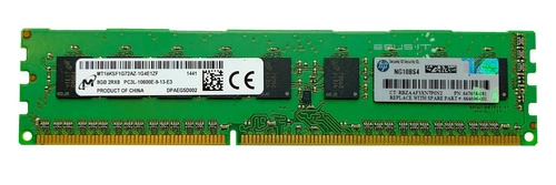 Paměť RAM 1x 8GB Micron ECC UNBUFFERED DDR3 2Rx8 1333MHz PC3-10600 UDIMM | MT18KSF1G72AZ-1G4