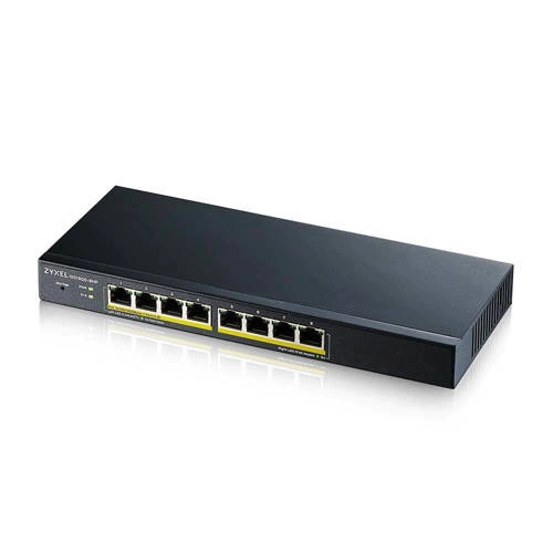 Přepínač Zyxel GS1900-8HP-EU0103F 8x 1Gb 70 W PoE+