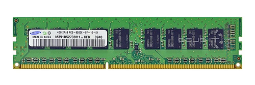 Paměť RAM 1x 4GB Samsung ECC UNBUFFERED DDR3 1066MHz PC3-8500 UDIMM | M391B5273BH1-CF8 