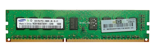 Paměť RAM 1x 2GB Samsung ECC UNBUFFERED DDR3 2Rx8 1333MHz PC3-10600 UDIMM | M391B5673EH1-CH9