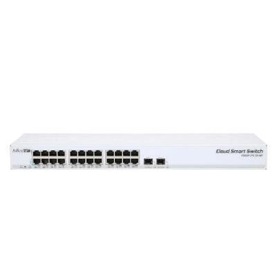 Přepínač Mikrotik CSS326-24G-2S+RM 24x 1Gb 2x SFP+