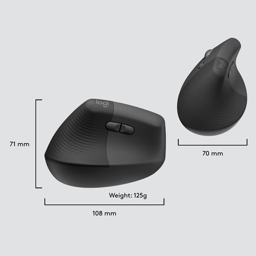 Bezdrátové připojení myš Logitech Výtah pro firmy 910-006495