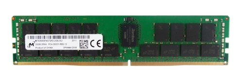 Paměť RAM 1x 32GB Micron ECC REGISTERED DDR4 2Rx4 2933MHz PC4-23400 RDIMM | MTA36ASF4G72PZ-2G9
