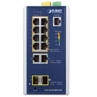 Přepínač Planet IGS-5225-8P2T2S 10x 1Gb 2x SFP 240 W PoE+
