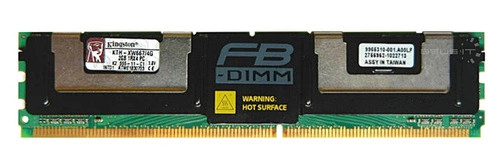 Paměť RAM 1x 2GB Kingston ECC FULLY BUFFERED DDR2 667MHz PC2-5300 FBDIMM | KTH-XW667/4G