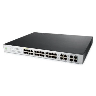 Přepínač Zyxel NSW100-28P-EU0101F 24x 1Gb 4x RJ-45/SFP 375 W PoE+