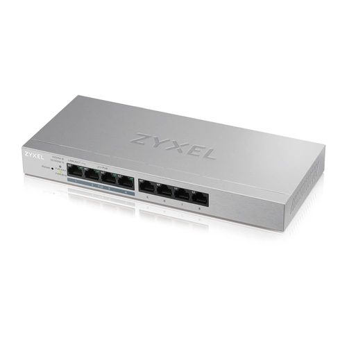 Přepínač Zyxel GS1200-8HPV2-EU0101F 8x 1Gb 60W PoE+