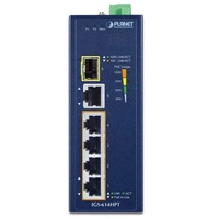 Přepínač Planet IGS-614HPT 5x 1Gb 120 W PoE+