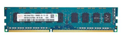 Paměť RAM 1x 4GB Hynix ECC UNBUFFERED DDR3 1333MHz PC3-10600 UDIMM | HMT351U7CFR8A-H9