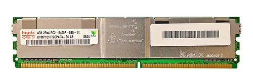 Paměť RAM 1x 4GB Hynix ECC FULLY BUFFERED DDR2 800MHz PC2-6400 FBDIMM | HYMP151F72CP4D3-S5