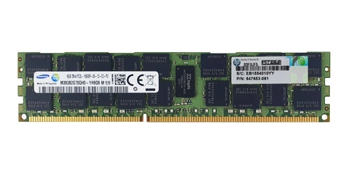 Paměť RAM 1x 16GB Samsung ECC REGISTERED DDR3 1333MHz PC3-10600 RDIMM | M393B2G70QH0-YH9