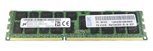 Paměť RAM 1x 8GB IBM ThinkServer & System X DDR3 1333MHz ECC REGISTERED DIMM | 49Y1415