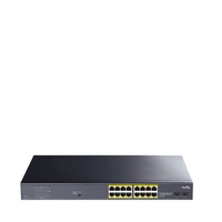 Přepínač Cudy 16x 1Gb 2x SFP 200 W PoE+