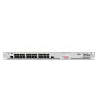 Přepínač Mikrotik CRS125-24G-1S-RM 24x 1Gb 1x SFP