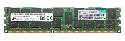 Paměť RAM 1x 16GB Micron ECC REGISTERED DDR3 1866MHz PC3-14900 RDIMM | MT36JSF2G72PZ-1G9