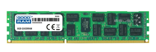 Paměť RAM 1x 8GB GoodRAM ECC REGISTERED DDR3 2Rx4 1600MHz PC3-12800 RDIMM | W-MEM1600R3D48G