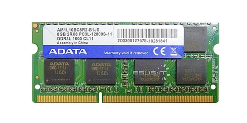 Paměť RAM 1x 8GB ADATA SO-DIMM DDR3 1600MHz PC3-12800 | AM1L16BC8R2-B1