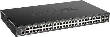Přepínač D-Link DGS-1250-52XMP/E 48x 1Gb 4x SFP+ 370 W PoE+
