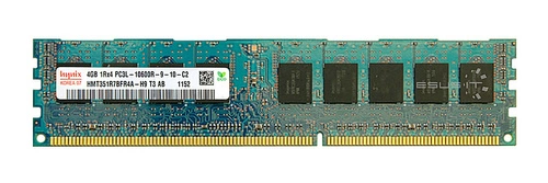 Paměť RAM 1x 4GB Hynix ECC REGISTERED DDR3 1333MHz PC3-10600 RDIMM | HMT351R7BFR4A-H9