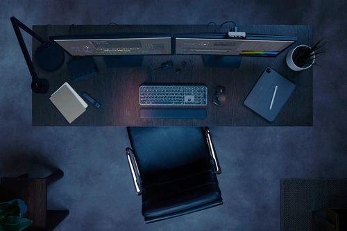 Klávesnice Bezdrátové připojení Logitech Klíče MX S QWERTY