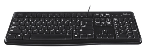 Klávesnice Drátové připojení Logitech Klávesnice K120 pro firmy QWERTY