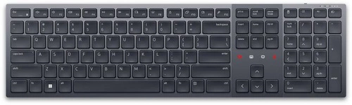 Klávesnice Bezdrátové připojení DELL KB900 QWERTZ
