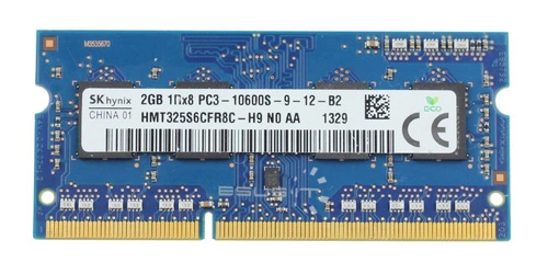 Paměť RAM 1x 2GB Hynix SO-DIMM DDR3 1333MHz PC3-10600 | HMT325S6CFR8C-H9