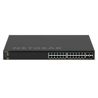 Přepínač Netgear GSM4328-100NES 24x 1Gb 4x SFP+ 648 W PoE+