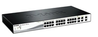Přepínač D-Link DGS-1210-28P 24x 1Gb 4x RJ-45/SFP 193 W PoE+